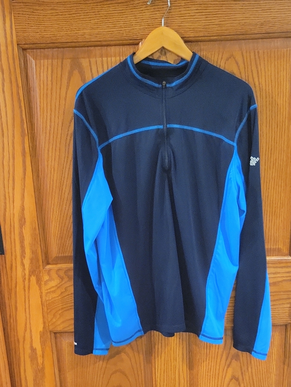 Mens's EasternMountain Sport 1/4 Tech Wick Shirt Size Large